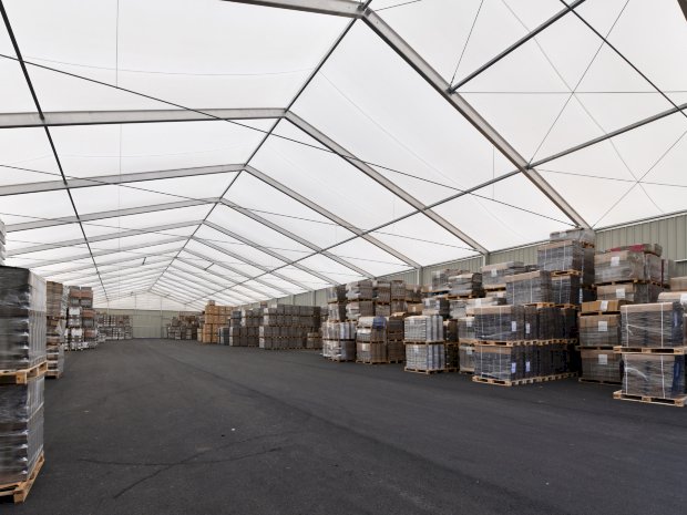CHAPITEAU INDUSTRIEL ESPACE STOCKAGE